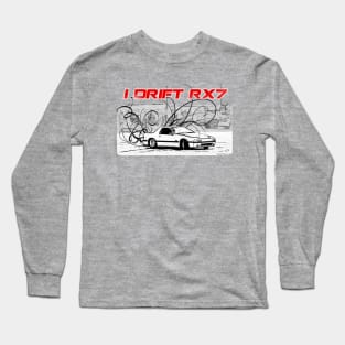 Drifting RX7 FC Long Sleeve T-Shirt